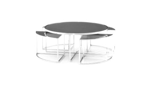 Yavrulu Pizza Orta Sehpa (OS-1036)