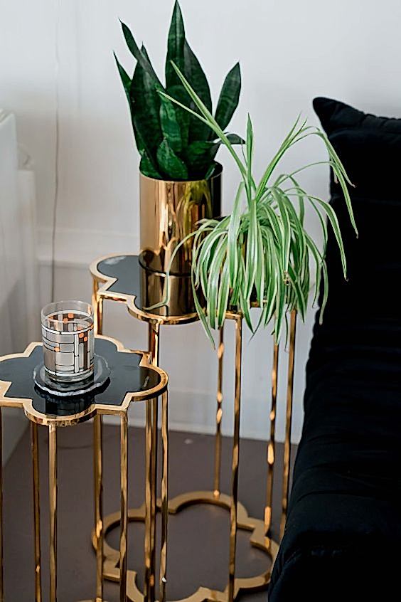 Flo Gold Zigon Sehpa (ZN-002)