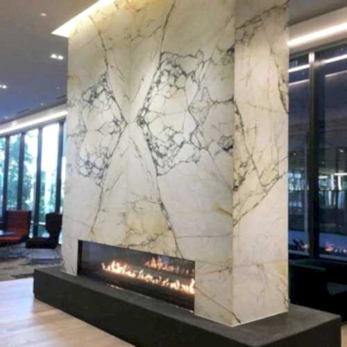 Calacatta Mermer Şömine B0248