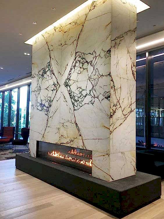 Calacatta Mermer Şömine B0248