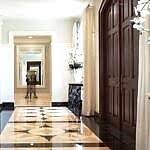 Otel Lobi Mermer Dekorlu Zemin Döşeme ZM052