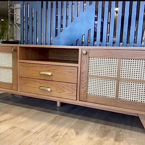 Bamin Hazeran Meşe Tv Sehpası(TVS-08)