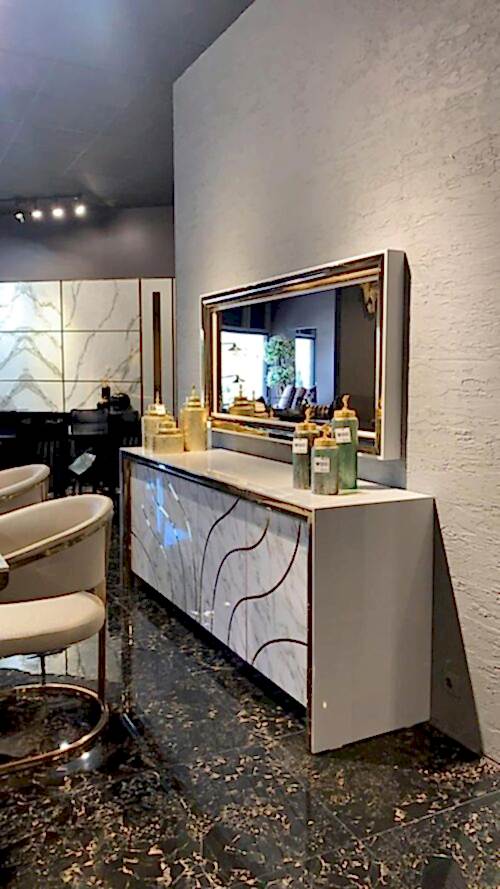 Luxury Beyaz Lake Konsol (KSL-200)