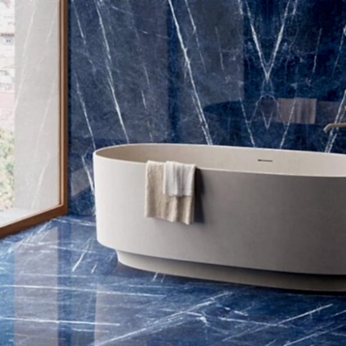 Divine Blue Porselen Banyo Uygulama(PB-014)