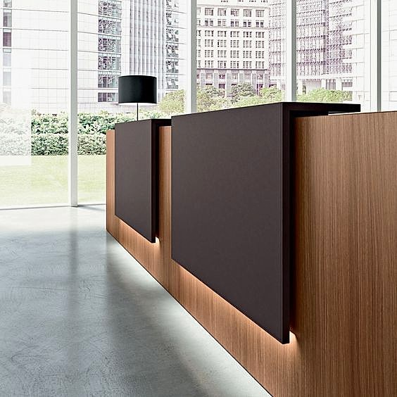 Ahşap Resepsiyon Bankosu (BK-011)