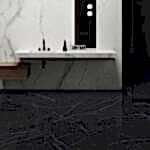 Dark Marquina Porselen Banyo Uygulama(PB-013)