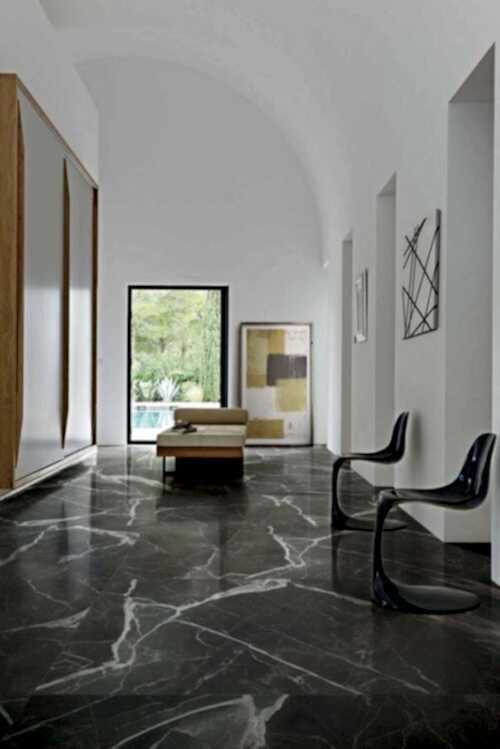 Light Black Mermer Zemin Kaplama (ZD005)