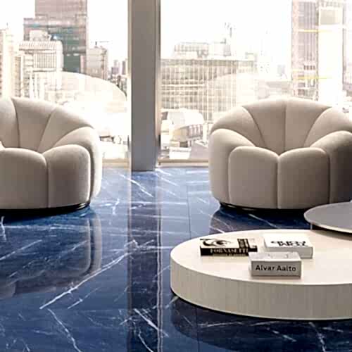 Divine Blue Fiandre Porselen Zemin Uygulama (PZ-024)