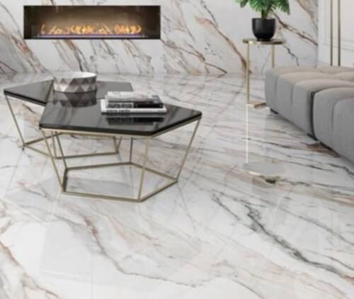 Calacatta Gold Mermer Zemin Kaplama (ZK010)