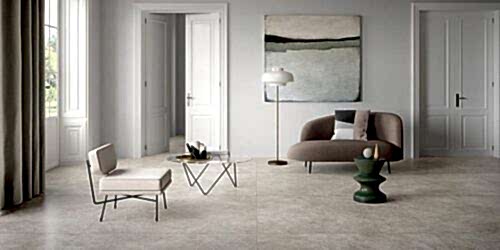 Atlantic Gray Fiandre Porselen Zemin Uygulama (PZ-012)