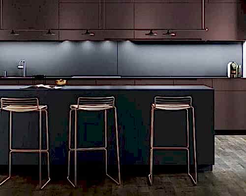 Baltic Dekton Porselen Tezgah Uygulaması (PTU-011)
