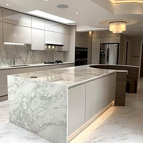 Bergen Dekton Porselen Tezgah Uygulaması (PTU-015)