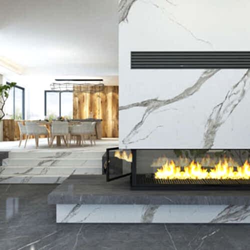Statuario Elegance Marmicera Mermer TV Ünitesi TV065