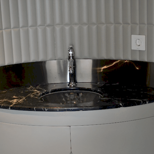 Alexander Black Mermer Banyo Tezgah (TZ-070)