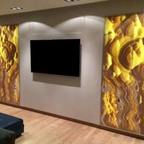 Maxican Onyx Mermer TV Ünitesi (TV-076)