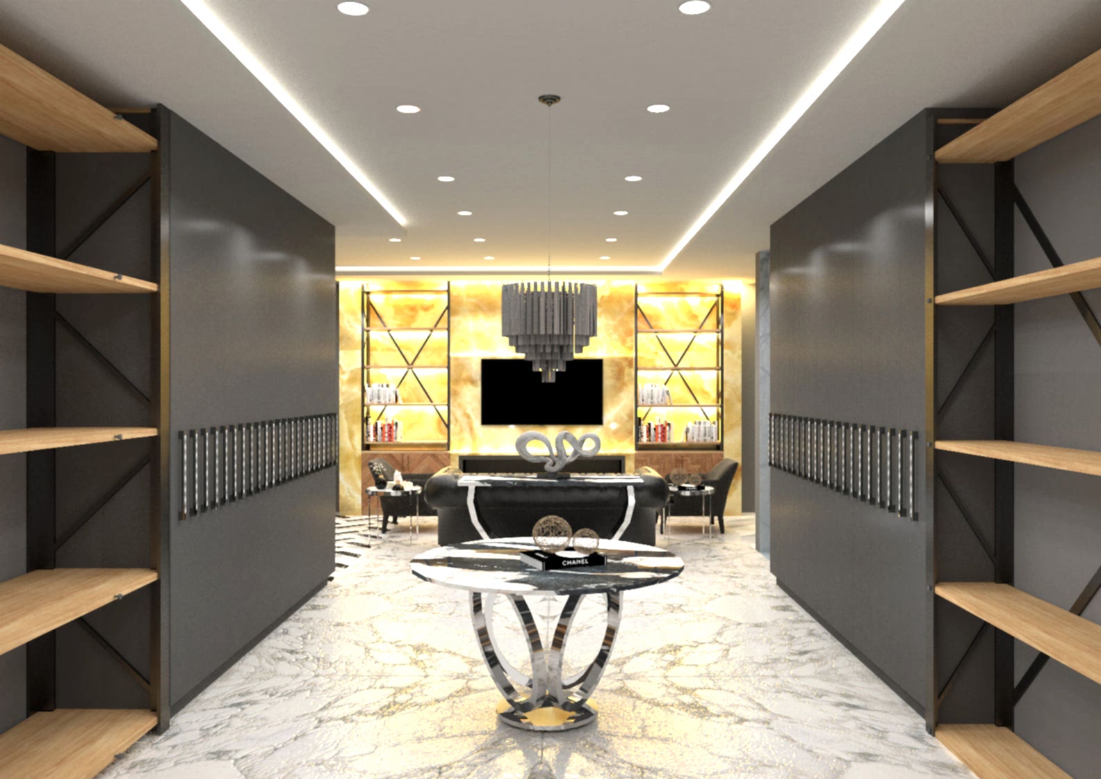 Granitaş Cendere Showroom Tasarımı