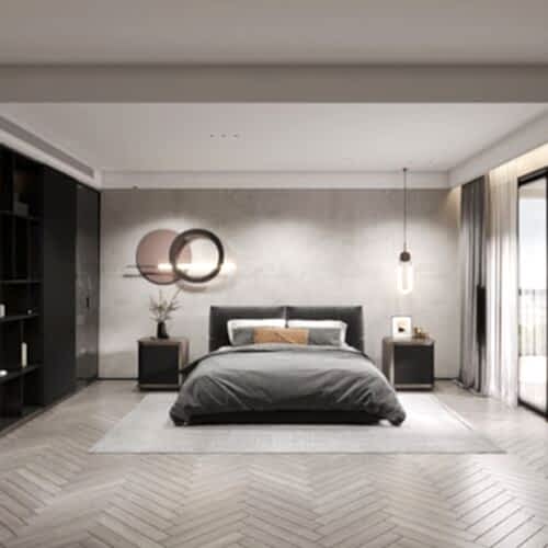 Herringbone Yatak Odası (YO-030)